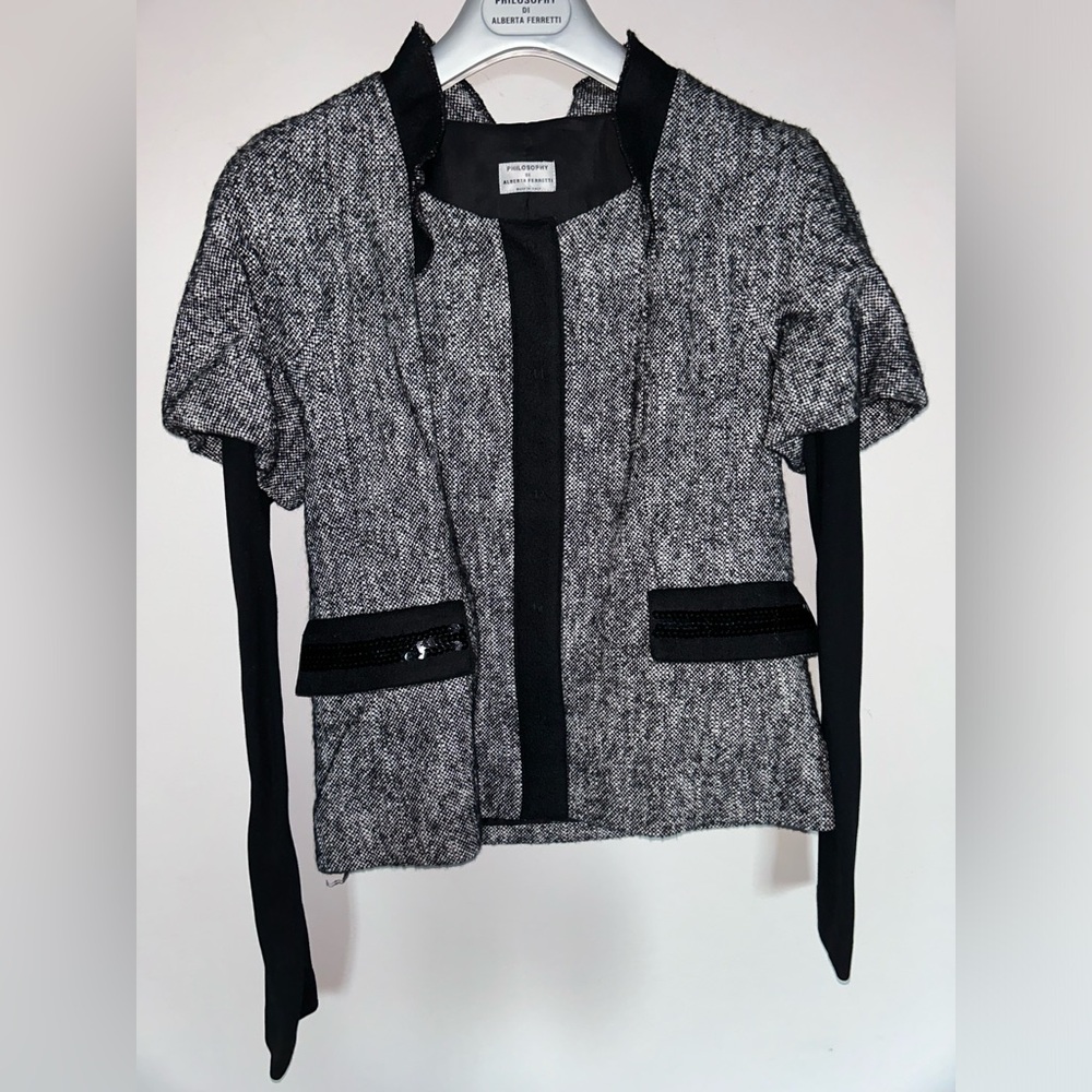 Philosophy di Alberta Ferretti wool vest